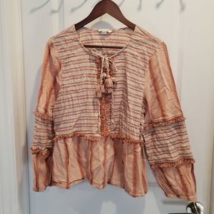 Boho Peasant Blouse